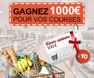 1000 euros de courses